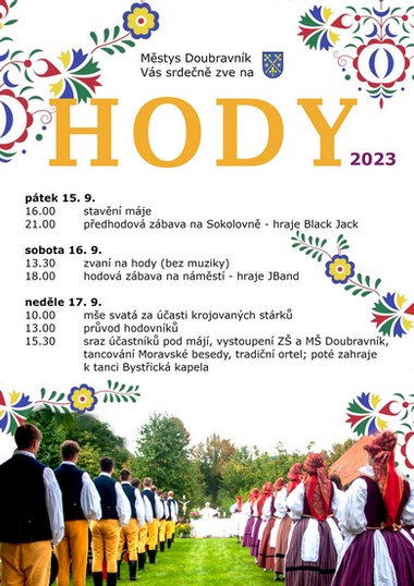 Doubravnické hody 2023